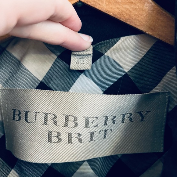 BURBERRY Brit Wool Peacoat, XL- make me an offer! - Picture 3 of 3